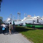 Ausflug zu einem anderen Traditionsschiff und Einblicke in DDR-Geschichte