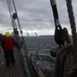 Typisches Kieler-Woche-Wetter...kalt, schaurig, doch gut zu segeln